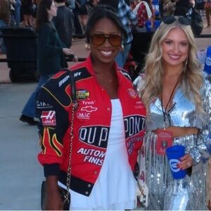 Red Jeff Gordon DuPont Vintage Nascar Jacket - Men’s Small